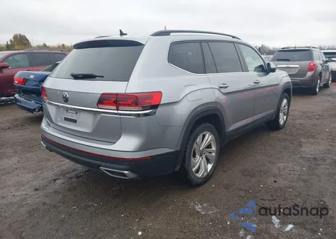 2021 Volkswagen Atlas 3.6L V6 Se W/Technology from USA, damaged, VIN 1V2WR2CA0MC586766